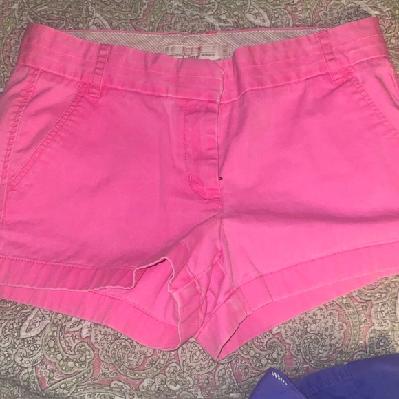 J. Crew Pants - J. Crew Chino, broken-in shorts, sz.8, pink